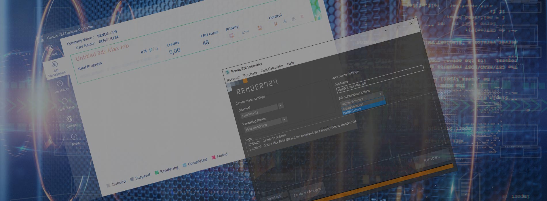 Powerful Render Server